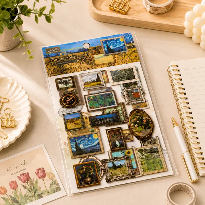 Vintage Frame Sticker Set