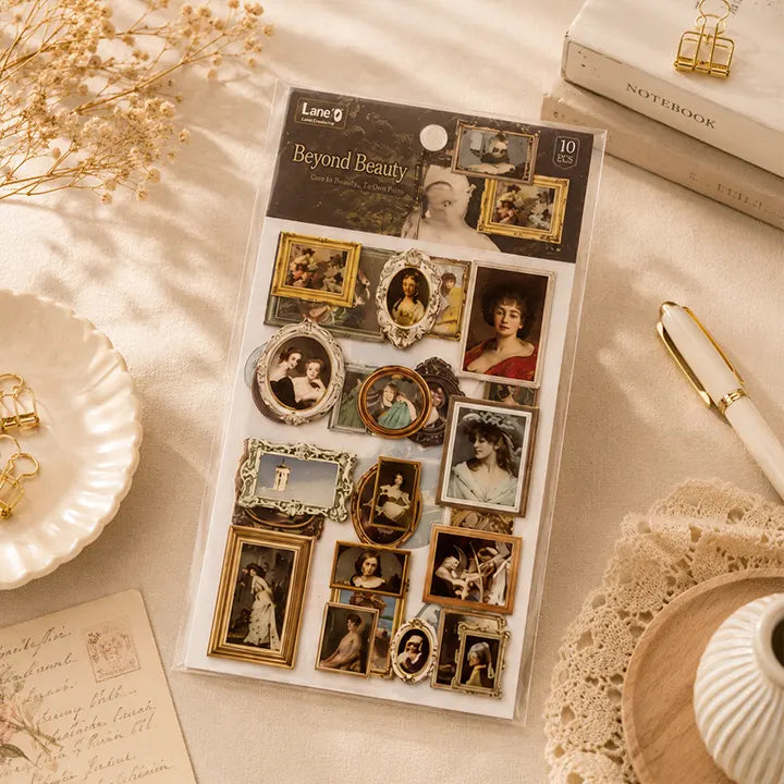 Vintage Frame Sticker Set