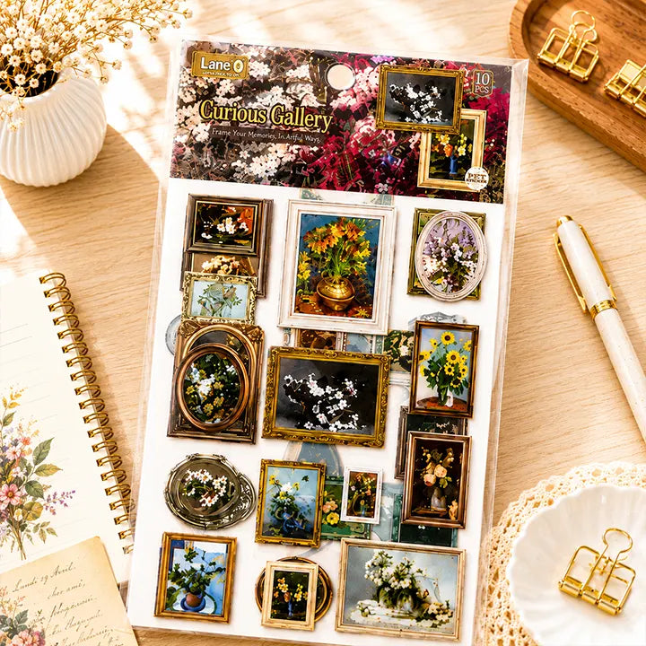 Vintage Frame Sticker Set