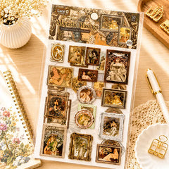 Vintage Frame Sticker Set