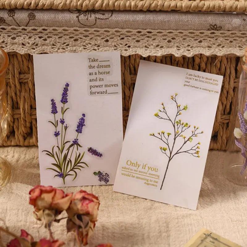 Blossom Deco Vintage Sticker Set (Pack of 6 sheets)