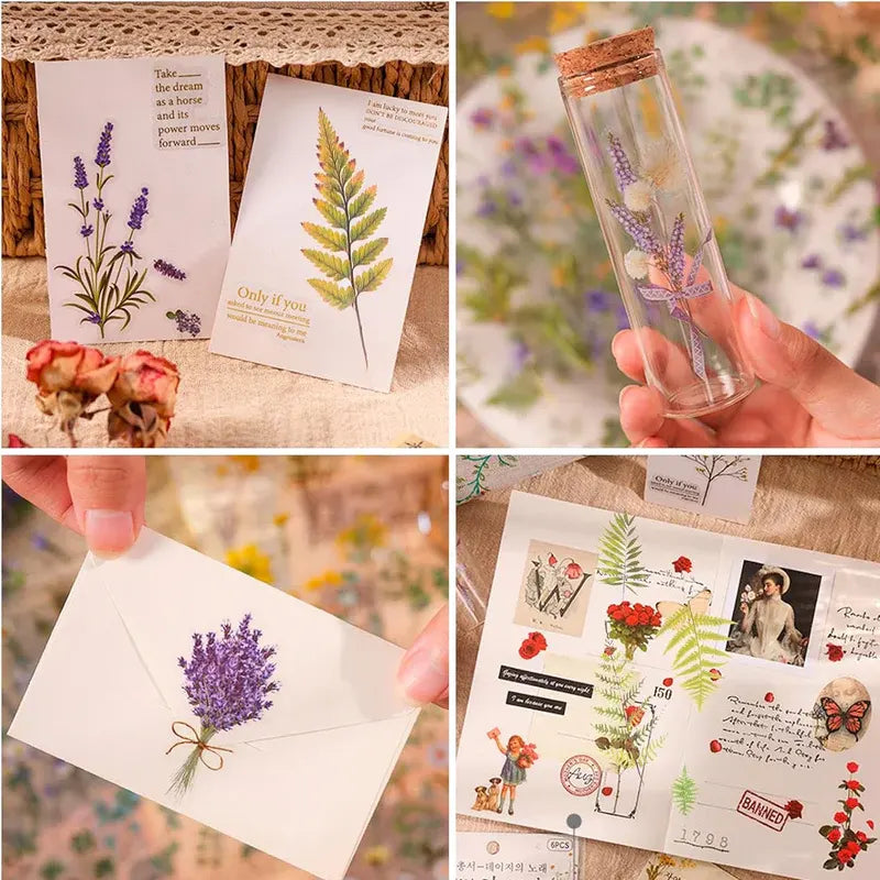 Blossom Deco Vintage Sticker Set (Pack of 6 sheets)