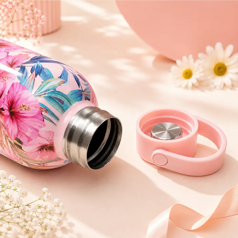 Floral Printed Steel Bottles -750ml