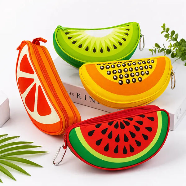 Fruit Shaped Double-Zip Pouch